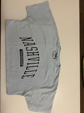 Gildan Light Blue Nashville Tennessee Short Sleeve Tee